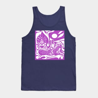 alien chac mool the mayan sneakers ecopop Tank Top